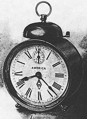 Westclox America Style 1 Nickel. 1907 Western Clock Manufacturing Company Catalog - PHOTOCOPY -> 15