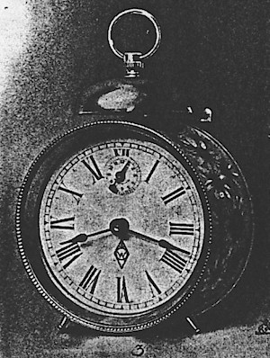 Westclox Daisy Enameled Alarm. 1907 Western Clock Manufacturing Company Catalog - PHOTOCOPY -> 15