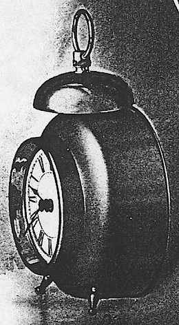 Westclox La Reine Lookout Style 1 Brass. 1907 Western Clock Manufacturing Company Catalog - PHOTOCOPY -> 16