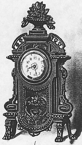Westclox Potsdam Bronze Finish. 1907 Western Clock Manufacturing Company Catalog - PHOTOCOPY -> 27