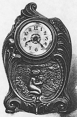 Westclox Spring Seasons Viennese Bronze. 1907 Western Clock Manufacturing Company Catalog - PHOTOCOPY -> 30