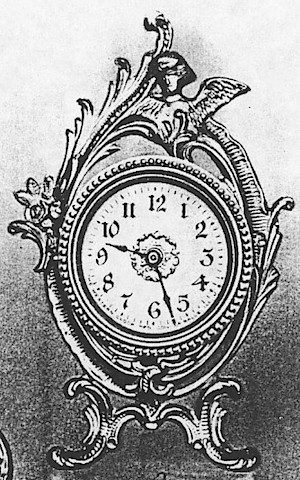 Westclox Sienna Gold. 1907 Western Clock Manufacturing Company Catalog -> 32