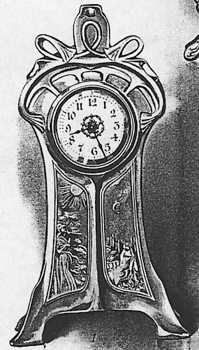 Westclox Idyls Gold Plate. 1907 Western Clock Manufacturing Company Catalog - PHOTOCOPY -> 35