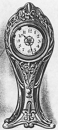 Westclox Bourbon Gold. 1907 Western Clock Manufacturing Company Catalog - PHOTOCOPY -> 35