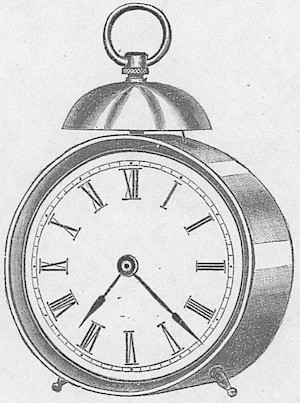 Westclox Standard Alarm. A. B. C. Jewelers ca. 1889 Catalog