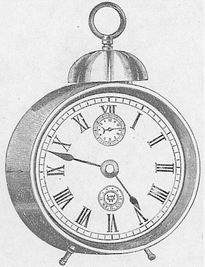Westclox Rome Alarm. A. B. C. Jewelers ca. 1889 Catalog