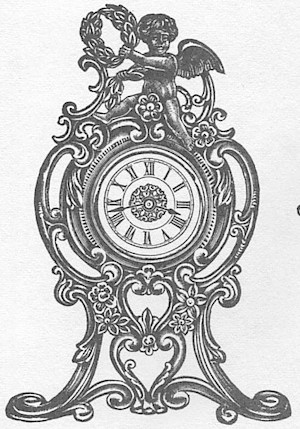 Westclox Superb Alarm Gold Plate. Young & Co., Catalogue of Clocks, Illustrated & Priced, 1911 -> 57