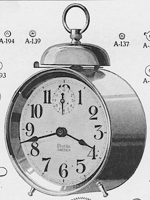 Westclox America Style 1 Nickel. 1919, First Aid for Injured Westclox, Western Clock Co. - Makers of Westclox; LaSalle - Peru; Illinois -> 15