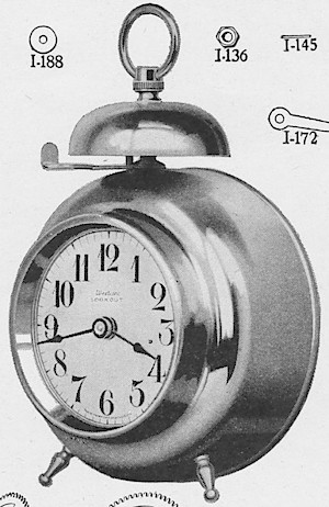 Westclox La Reine Lookout Style 1 Nickel. 1919, First Aid for Injured Westclox, Western Clock Co. - Makers of Westclox; LaSalle - Peru; Illinois -> 31