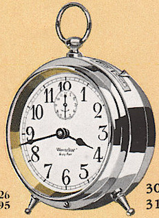 Westclox Baby Ben Style 1 Non Luminous. 1930 Westclox Color Brochure; Western Clock Company; La Salle; Illinois; USA -> 1930s-colors-1