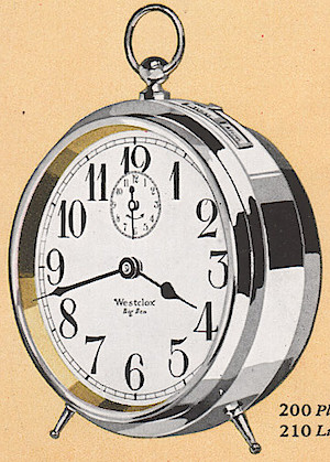 Westclox Big Ben Style 1a Non Luminous. 1930 Westclox Color Brochure; Western Clock Company; La Salle; Illinois; USA -> 1930s-colors-1
