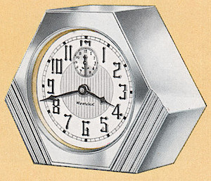 Westclox La Salle Dura Case 61f. 1930 Westclox Color Brochure; Western Clock Company; La Salle; Illinois; USA -> 1930s-colors-4