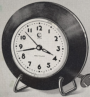 Westclox Orb Electric Alarm. Ca. 1938 Westclox Electric Clocks -> 2