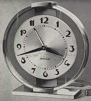 Westclox Andover. Ca. 1938 Westclox Electric Clocks -> 2