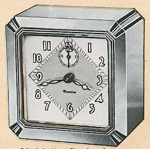 Westclox La Salle Dura Case 61j. 1931 Westclox Color Catalog Pages, C. M. McClung & Co. -> 298B