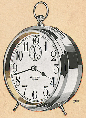 Westclox Big Ben Style 1a Non Luminous. 1931 Westclox Color Catalog Pages, C. M. McClung & Co. -> 298C