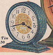 Westclox Tiny Tim Blue Crackle. 1929-5-4-p1-SP. May 4, 1929 Saturday Evening Post, p. 1