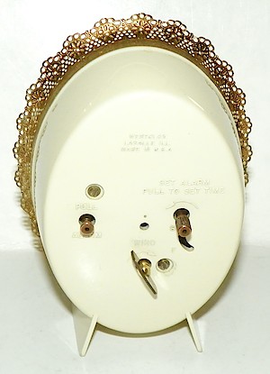 Westclox Antique Style Oval