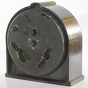 Westclox 8 Day Alarm Bakelite Ridged Round Top