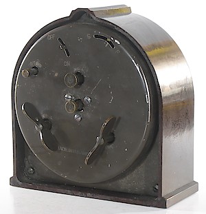 Westclox 8 Day Alarm Bakelite Ridged Round Top