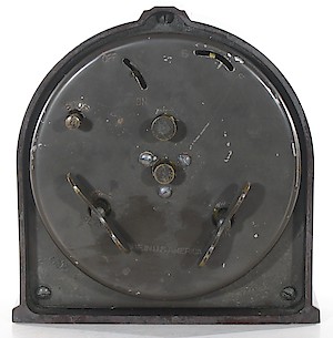 Westclox 8 Day Alarm Bakelite Ridged Round Top