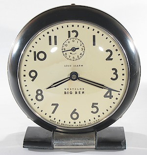 Westclox Big Ben Style 5 Loud Alarm Black Plain