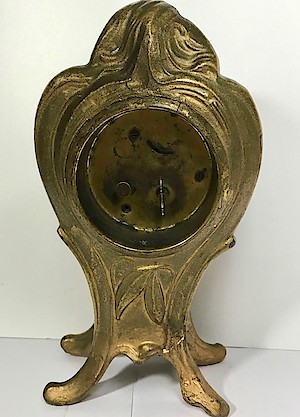 Westclox Vine Gold Plate