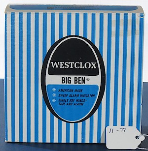 Westclox Big Ben Style 7 Black Luminous