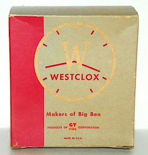 Westclox Spur Style 1 Ivory Luminous
