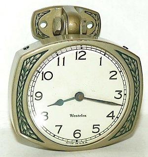 Westclox Auto Clock Plain