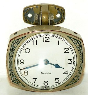 Westclox Auto Clock Plain