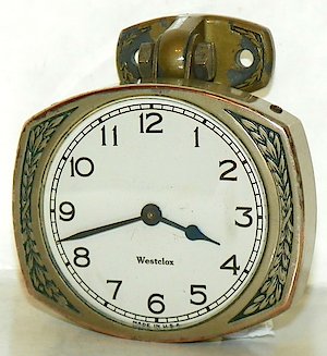 Westclox Auto Clock Plain