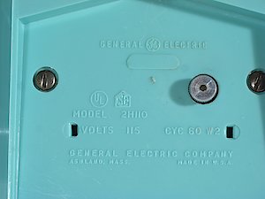 General Electric 2h110 Green