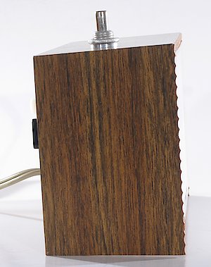 Westclox Moonbeam Style 3 Flashalarm Woodgrain