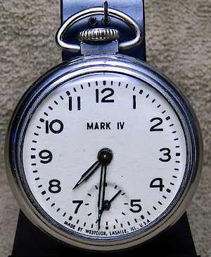 Westclox Mark Iv Pocket Watch
