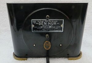 Westclox Ben Hur Electric Canada