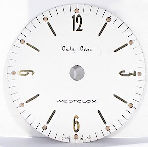 Westclox Baby Ben Deluxe Style 7 Brushed Silver Luminous