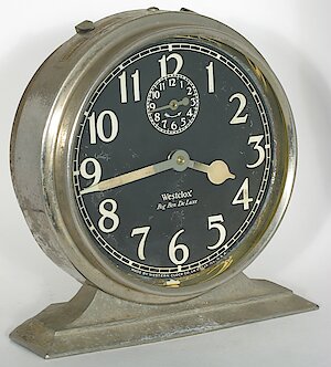 Westclox Big Ben Style 2 Nickel Luminous. F