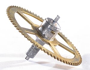 Westclox Big Ben Style 1 Nickel. Time gear 1 (mainwheel)