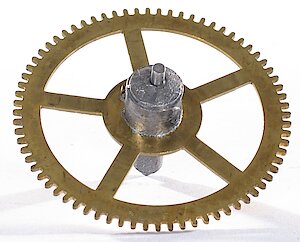 Westclox Big Ben Style 1 Nickel. Time gear 1 (mainwheel)