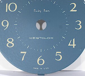 Westclox Baby Ben Style 8 Fashion Brite Shaded Wedgewood Blue