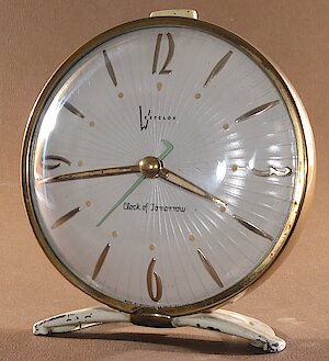 Westclox Clock Of Tomorrow White
