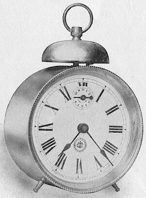 Westclox Rome Alarm. 1903 Western Clock Mfg. Co. Catalog -> 5