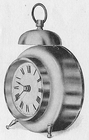 Westclox La Reine Lookout Style 1 Nickel. 1903 Western Clock Mfg. Co. Catalog -> 8