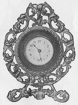 Westclox Champion Alarm. 1903 Western Clock Mfg. Co. Catalog -> 9