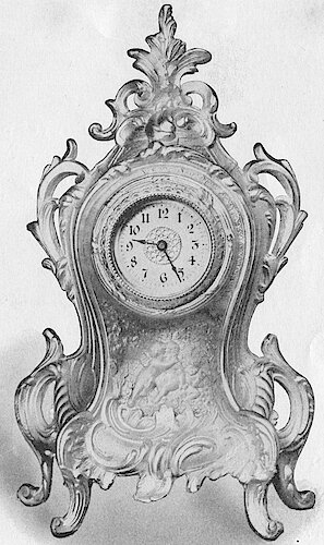 Westclox Vendome Gold Plate. 1903 Western Clock Mfg. Co. Catalog -> 19