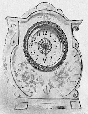 Westclox Porcelain 8283 Blue. 1903 Western Clock Mfg. Co. Catalog -> 22
