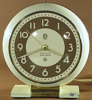 Westclox Big Ben Style 5 Electric Ivory Luminous