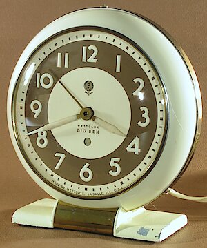 Westclox Big Ben Style 5 Electric Ivory Luminous