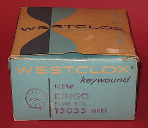 Westclox Bingo Style 3 Ivory Plain